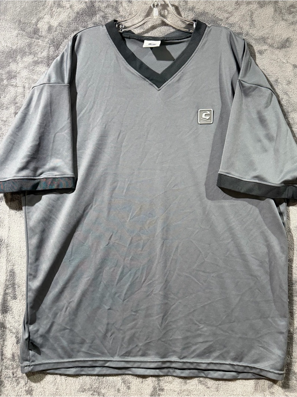 Cannondale Cycling Jersey Shirt Gray Vintage Made in USA Men's Size 2XL Used